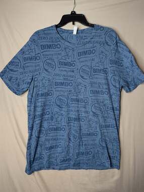 Bella+Canvas Bimbo Bakeries USA Safety Vision Employee All Over Print T-Shirt XL